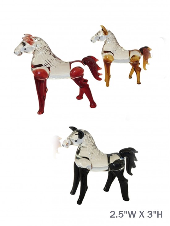 Glass Horse (3PCS)